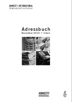 HOT - bonn - Adressbuch 